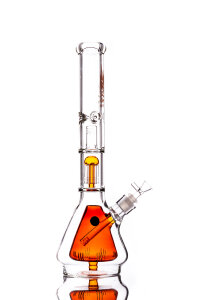 Black Leaf Perc. Bong 7mm Eis H=45cm