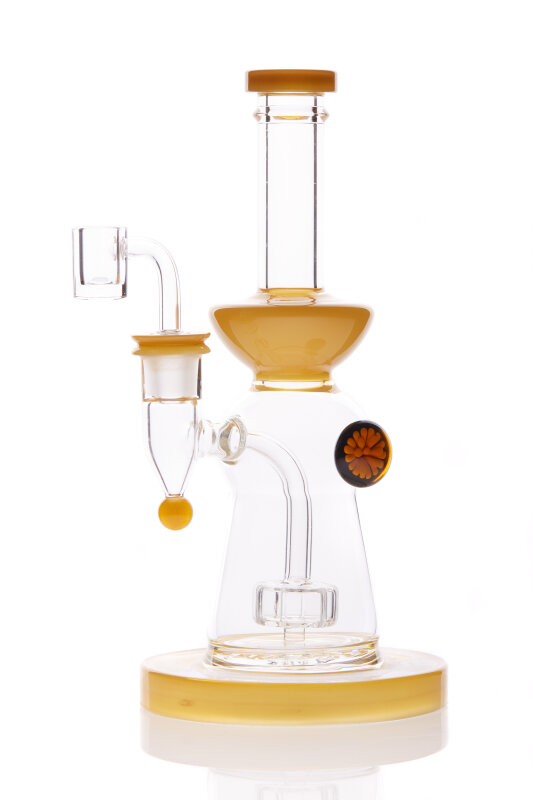 Blaze Dab Rig Oil water pipe II Drum Percolator with Banger