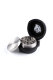 Stainless steel grinder 5.9cm 4-piece. Black Leaf Steely Dan