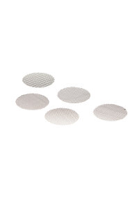 Steel insert sieve 5 pieces Ø 25mm green