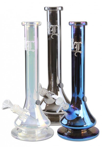 Glass water pipe Neverland 5mm blue 18.8