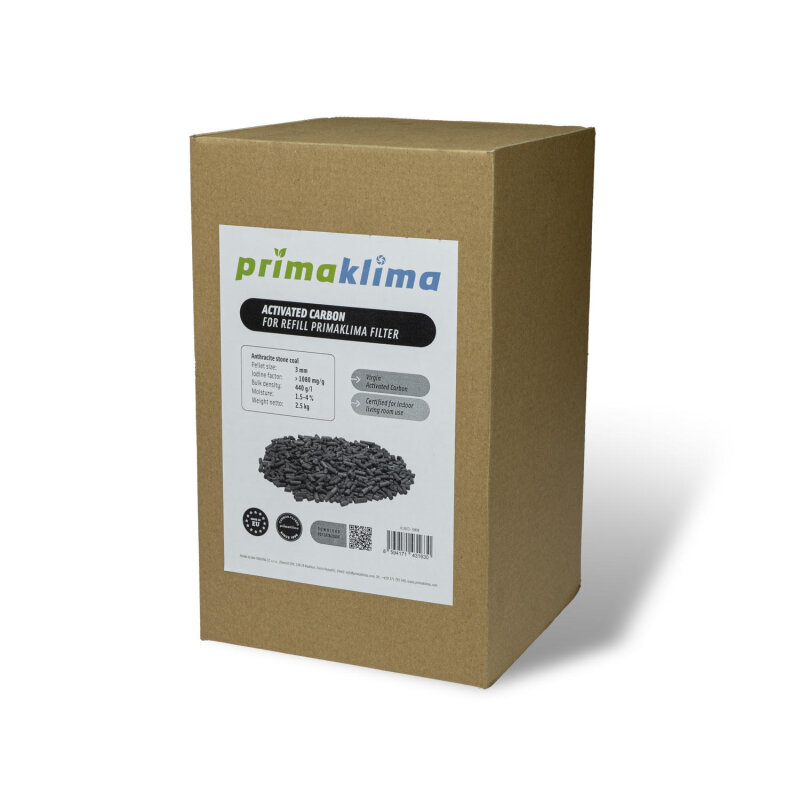 Prima Klima Lose Aktivkohle CTC-75 Ø 4mm 2,5 kg