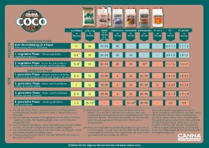 Canna Coco A + B fertilizer 10 l each