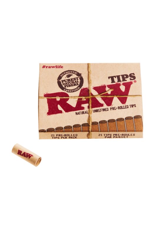 Raw vorgerollte Filter 21 Stück
