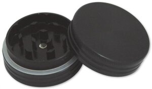 Alumühle 2-teilig Ø 40 mm schwarz