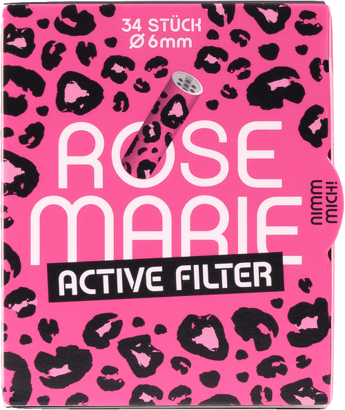 Marie activated carbon filter 34 pieces Ø 6 mm Rosemarie