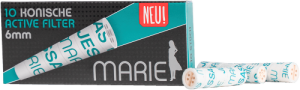 Marie Aktivkohlefilter 10 Stück Ø 6 mm konisch