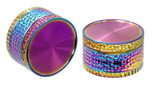 Metall Grinder 4-teilig  &Oslash; 65 mm  "Rainbow"