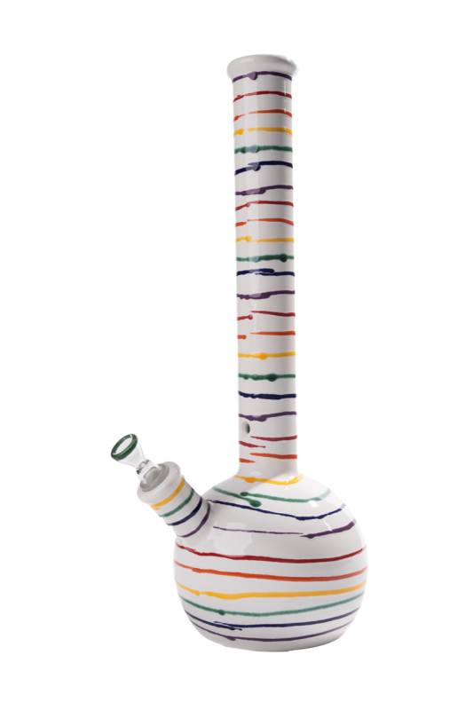 Gmundner ceramic water pipe, rainbow H: 46 cm