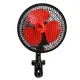 Cyclone oscillating clip fan 20cm