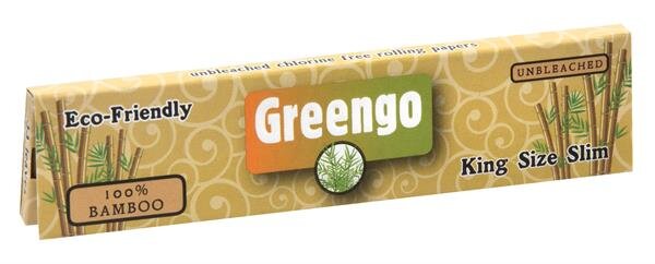 Greengo BAMBOO Unbleached King Size Slim Paper