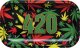 420 Rasta Rolling Tray Large