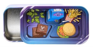 Metalldose mit Drehtablett "Munch Time"