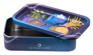 Metalldose mit Drehtablett "Munch Time"