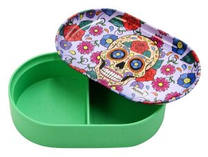 Rolling Tray Oval  2in1 "La Catrina" div. Farben