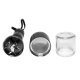 Metal electric grinder / pollinator - grinder with sieve in various colors