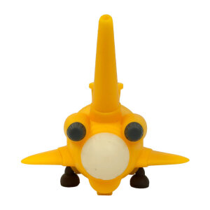 Submarine Yellow Silicone Bong 13 cm