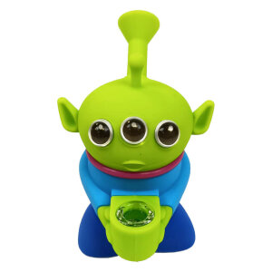 Three Eyed Alien Silicone Bong 14 cm