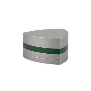 Gleichdick Alu Grinder 4-teilig Natur/Grün