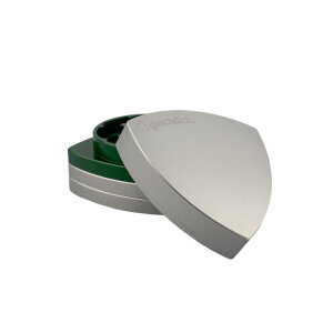 Gleichdick Alu Grinder 4-teilig Natur/Gr&uuml;n