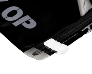 Noaks Bag L - black opaque, 23 x 30, 5 pieces