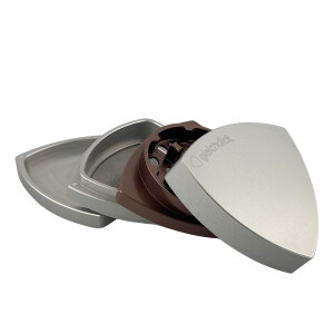 Gleichdick Alu Grinder 4-teilig Natur/Bronze