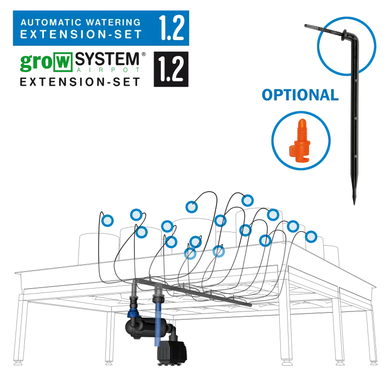 growTOOL Automatic Watering Extension Set 1.2 without tank