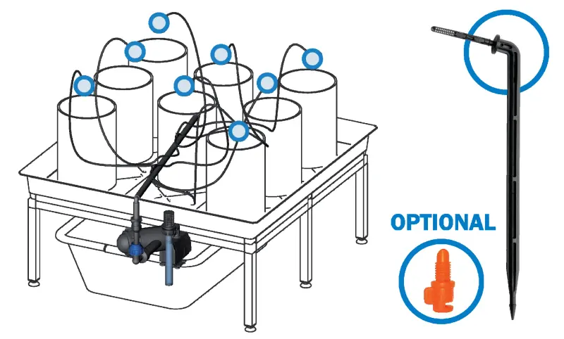 growTOOL Automatic Watering Extension Set 0.8 without tank