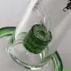 Black Leaf oil water pipe drum percolator green