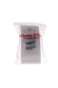 Baggy 40 x 60 mm 50µ 100 pieces CBD