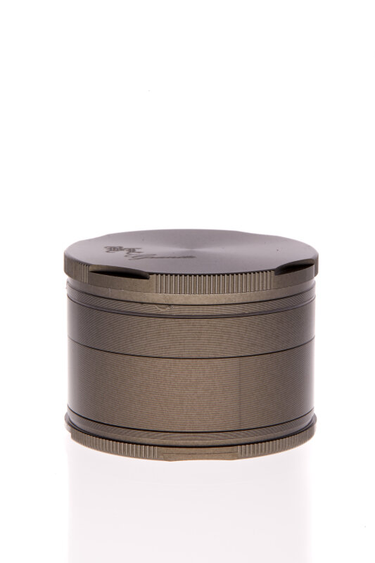 Aluminum mill Black Leaf Granite 4-part New Edge Ø 55 mm anthracite