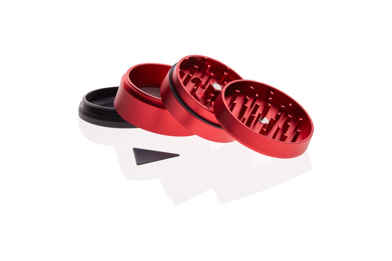Solinder After Grow RED aluminum grinder 4 parts Ø 62mm