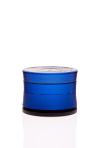 Solinder After Grow BLAU Alu-Grinder 4-teilig &Oslash; 62mm