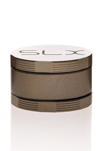SLX aluminum grinder 2.5 Non Sticky 4-piece Ø 62mm Champagne Gold