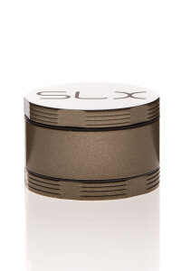 SLX aluminum grinder 2.5 Non Sticky 4-piece Ø 50mm Champagne Gold