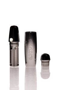 Amazed pure pipe aluminum silver 82 mm