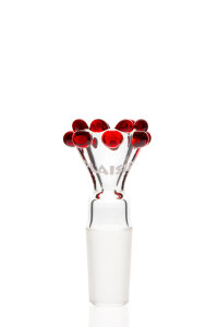 Plaisir Flutschkopf Doppelkrone rot 14,5