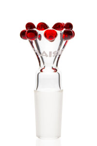 Plaisir Flutschkopf Doppelkrone rot 14,5