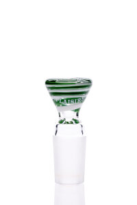 Plaisir Flutschkopf color spiral green-white 18.8