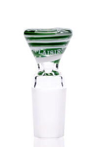 Plaisir Flutschkopf color spiral green-white 18.8