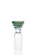 Plaisir Flutschkopf color spiral green-white 18.8