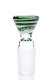 Plaisir Flutschkopf color spiral green-white 18.8