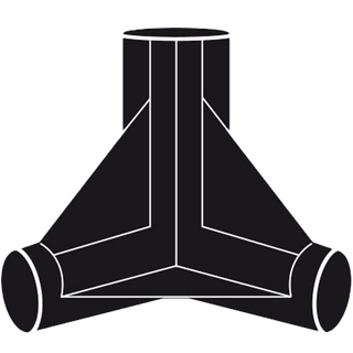 Homebox Evolution 3 way 22mm corner connector 4 pieces