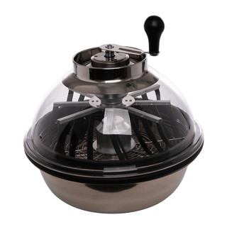 Tumble Trimmer manuelle Erntemaschine transp. Kunststoffgehäuse Ø 43cm