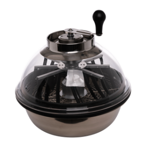 Tumble Trimmer manuelle Erntemaschine transp. Kunststoffgehäuse Ø 43cm