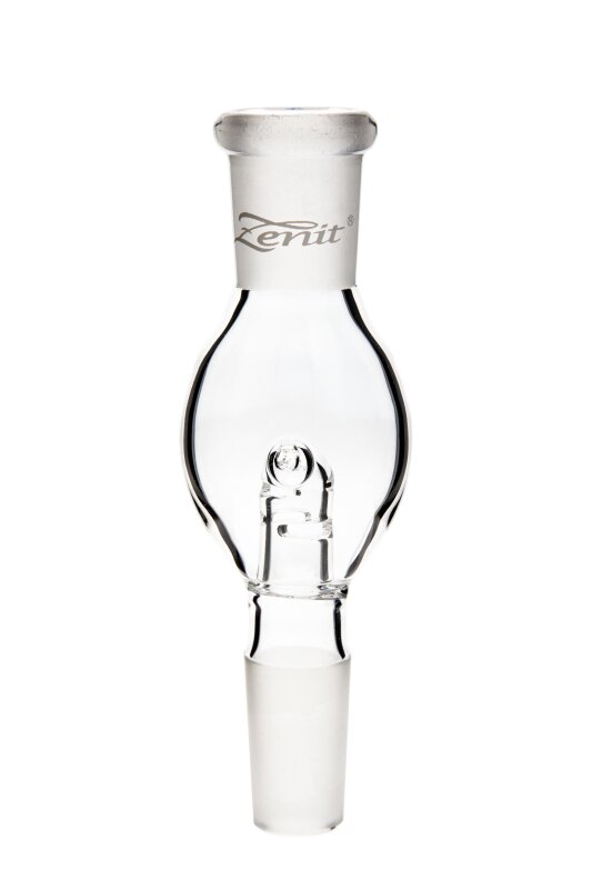 Zenit activated carbon adapter clear 14.5 with glass sieve