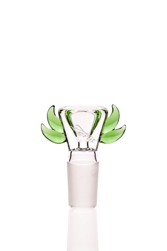 Zenit Flutschkopf horn green 18.8