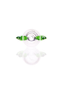 Zenit Flutschkopf horn green 18.8