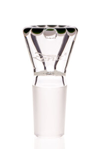 Zenit Flutschkopf Rasta grün/weiß 18,8