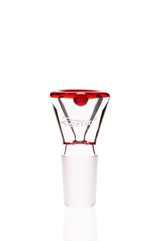 Zenit Flutschkopf Farbrand rot 18,8